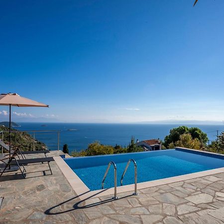 Olea Skopelos Villas With Swimming Pools & Sea View Panormos  Esterno foto