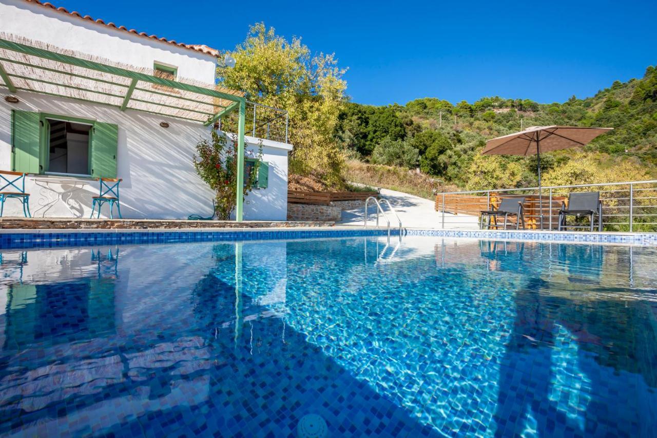 Olea Skopelos Villas With Swimming Pools & Sea View Panormos  Esterno foto