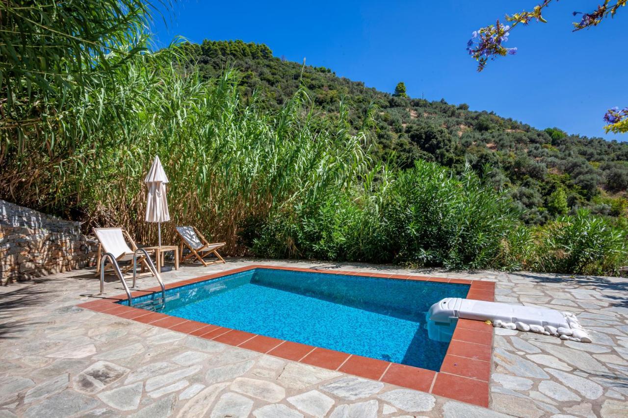 Olea Skopelos Villas With Swimming Pools & Sea View Panormos  Esterno foto