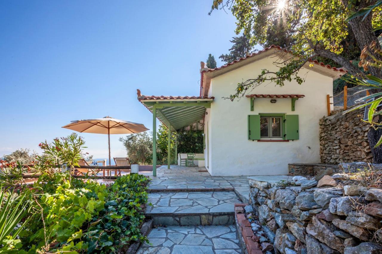 Olea Skopelos Villas With Swimming Pools & Sea View Panormos  Esterno foto