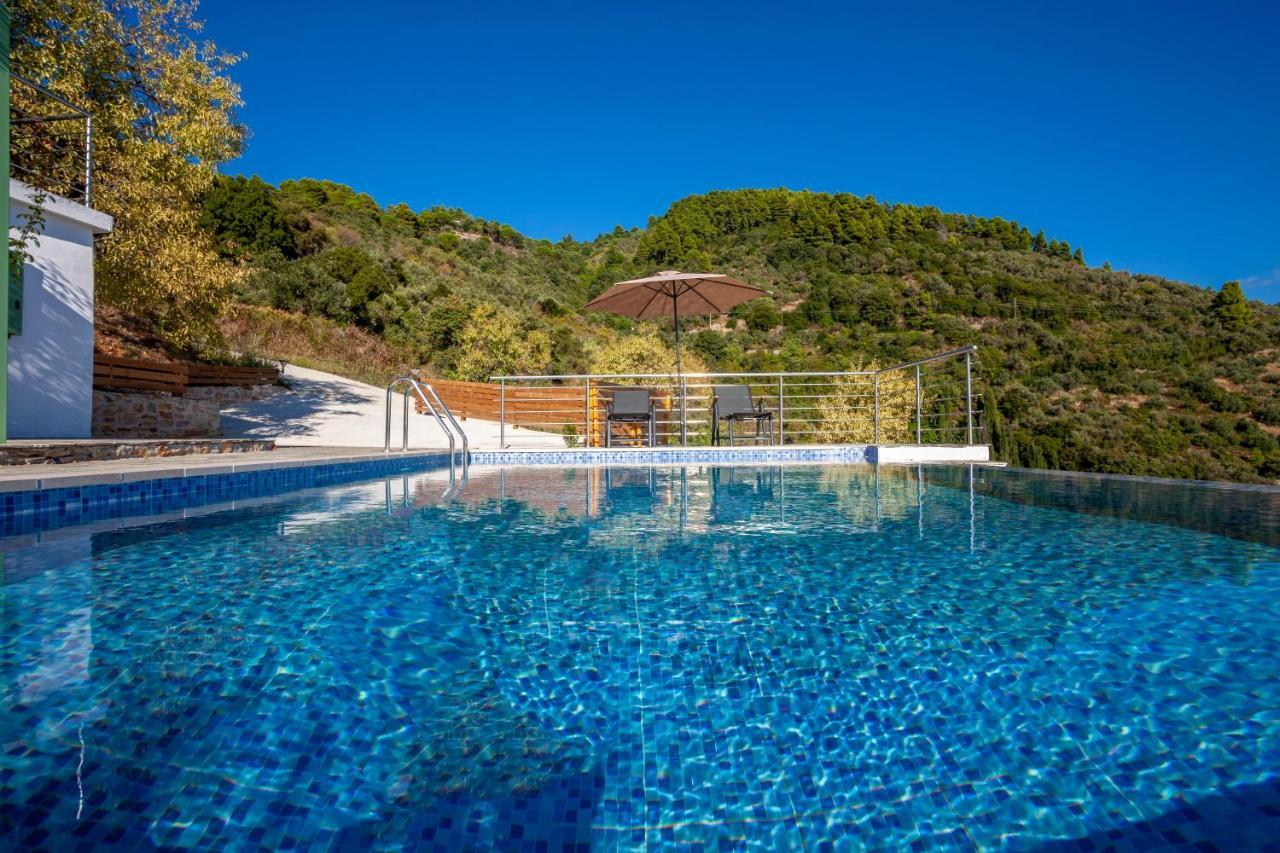 Olea Skopelos Villas With Swimming Pools & Sea View Panormos  Esterno foto