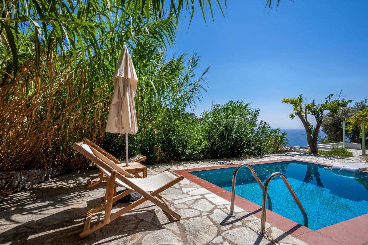 Olea Skopelos Villas With Swimming Pools & Sea View Panormos  Esterno foto