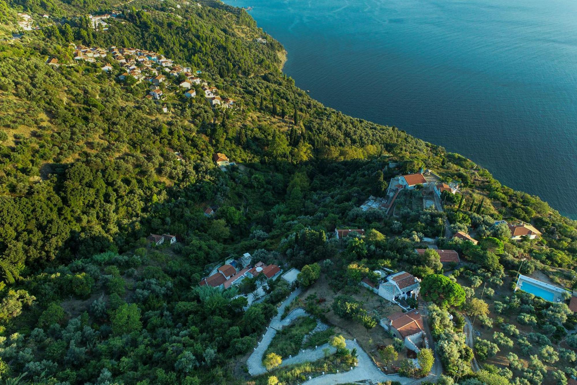 Olea Skopelos Villas With Swimming Pools & Sea View Panormos  Esterno foto